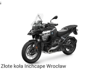 1300 GS ADV Triple Black Obniżony złote koła