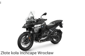 1300 GS ADV Triple Black Obniżony złote koła